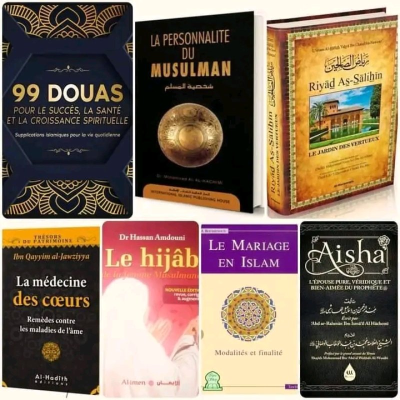 Vente de livres religieux".
