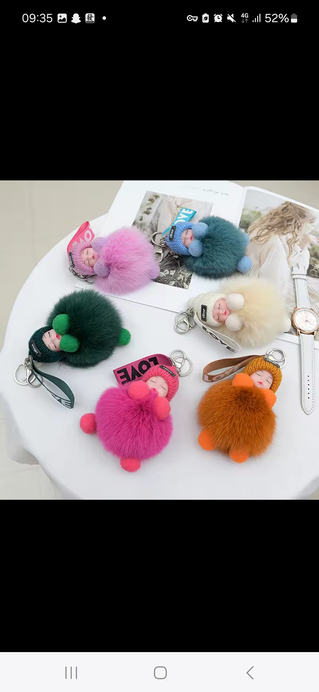 Adorables Porte-Clés Kawaii - Livraison Conakry