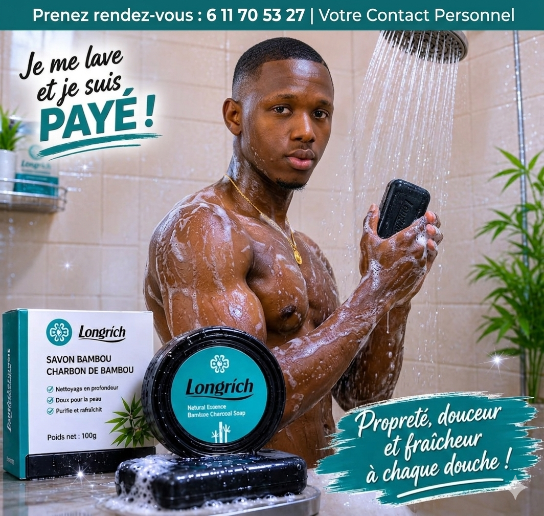 Savon Bamboo Longrich - Soin complet pour toute la famille