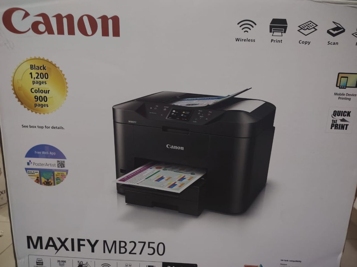 Imprimante Canon MAXIFY MB2750 — Neuve