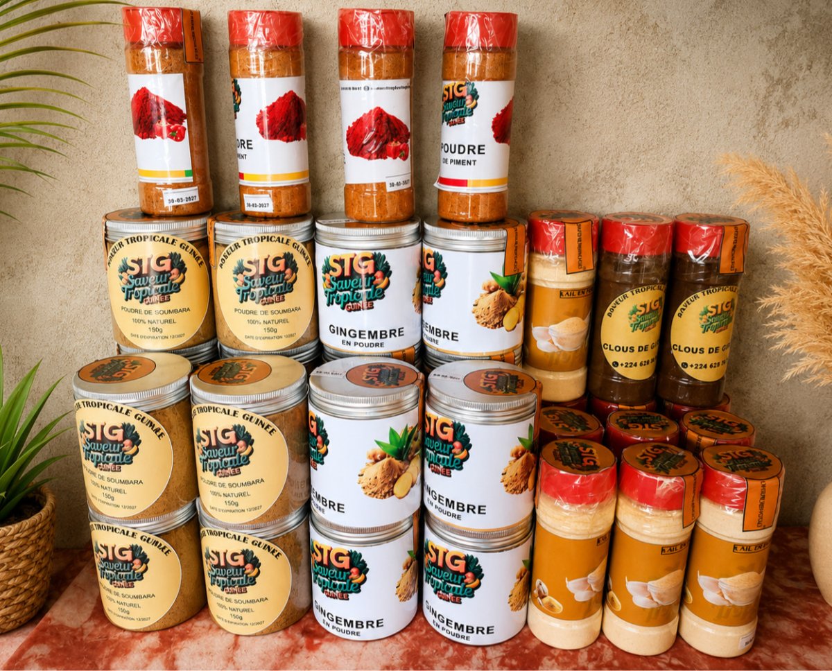 Ventes d'épice 100%bio
