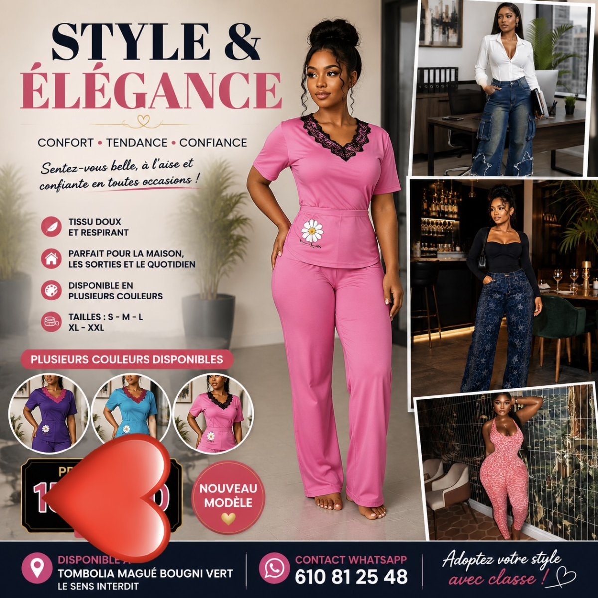Vêtements & Accessoires Mode pour Femmes et Enfants